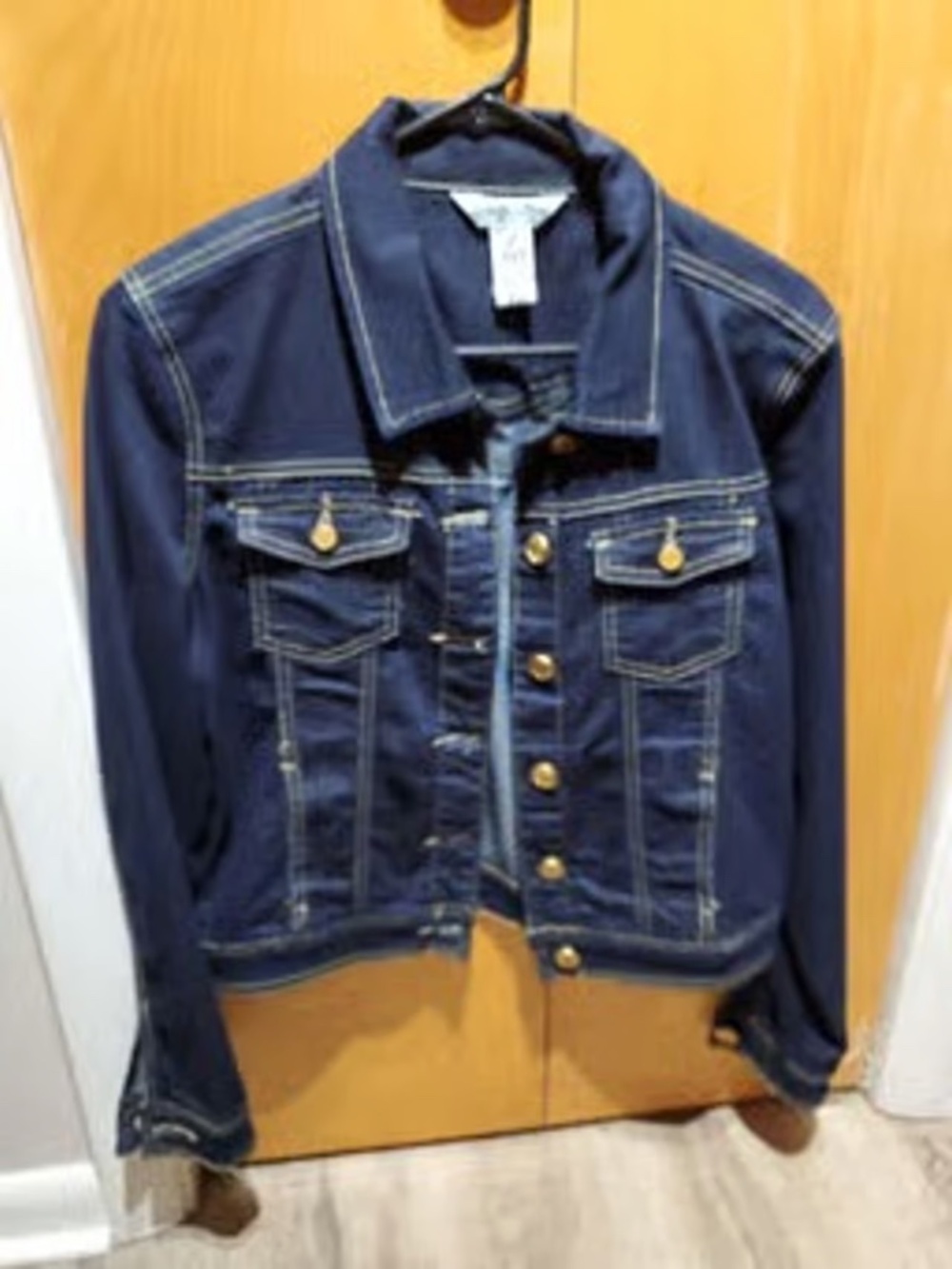 INDIGO REIN SIZE LARGE L DENIM JEAN JACKET LOT5792